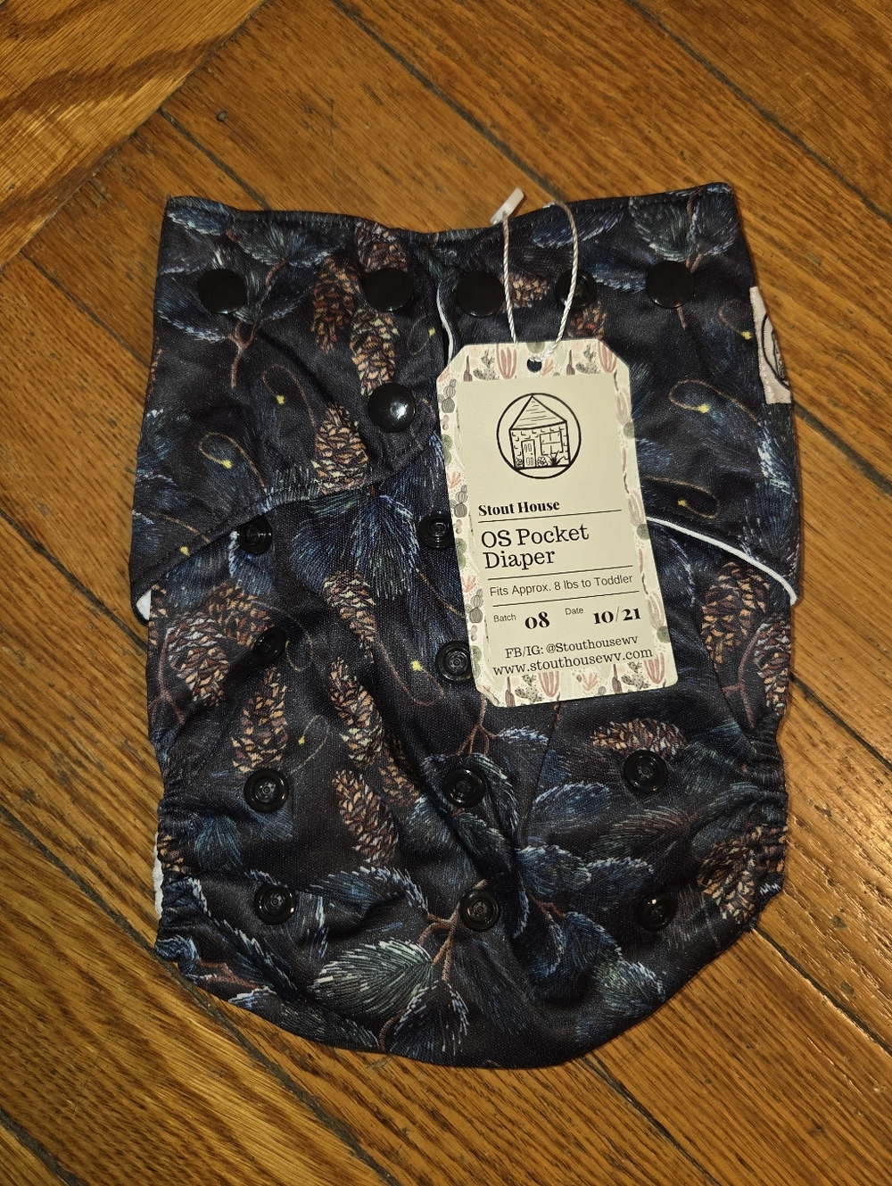 Stout House Diaper NWT
